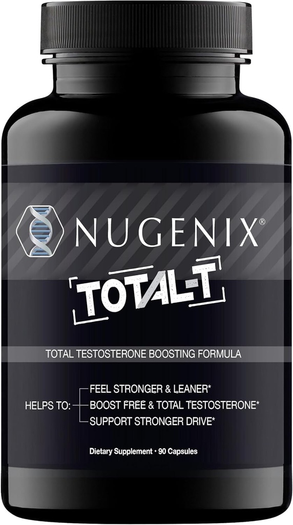 Nugenix Total-T - Gratis och Total Testosteron Booster, 90 Count