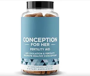 Kvinnors växtbaserade prenatala vitaminer och fertilitetstillskott - fertilitetsbooster, främja hormonbalans och stödja hälsosam graviditet - främjar hälsosam konception och reglerar ägglossning