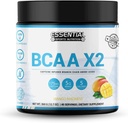 BCAA med 175mg koffein | 40 servering | Keto-godkänd, icke-GMO, Gluten fri tillägg | Peach-Mango smak