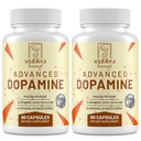 Dopamin Supplement-Mucuna Pruriens Seed Extract, Premium Vitaminer, Mineraler och Natural Plant Extracts för Mental Drive, Clarity, Focus-120 kapslar