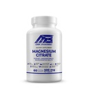 MB One Magnesium Citrate 500mg - Mycket Absorption Formel för muskel, nerv, sömn och benstöd - Vegan, icke-GMO - Digestive & Heart Health - 60 Caps - 60 Day Supply