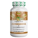 Organic Veda Ashwagandha Supplements, 1500mg - Ashwagandha Capsules med Black Pepper Extract - Tillverkad av ren 100% organisk Ashwagandha Root - Mood Support Supplement & Energy, 120 Veggie