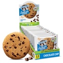 Lenny & Larry's The Complete Cookie, Chocolate Chip, Soft Baked, 16g Plant Protein, Vegan, Non-GMO, 4 Ounce Cookie (Pack av 12)