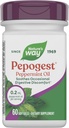 Naturens sätt Pepogest Peppermint Oil, Soothes Occasional Gastrointestinal Discomfort *, Enteric Coated Peppermint Oil Softgels, 60 Softgels (Packaging May Vary)