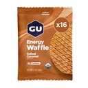 GU Energy Stroopwafel Salty's Caramel Sports Nutrition Waffle, Caffeine-Free och Kosher mejeri, On-the-Go Energy för alla träningar, 16 Count