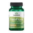 Swanson FemFlora - Feminine Probiotic Supplement Supporting Flora of The Mouth, GI Tract och Vagina - Probiotika för kvinnor med 9 miljarder CFU per kapsel - (60 kapslar)