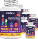 NuBest Tall Kids - Småbarn Vitaminer och Barn Vitaminer för Ålder 2 till 9 - Stöd Ben Styrka, Övergripande Hälsa och immunitet - Djurformar - 540 Tabletter Tabletter Tabletter