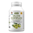 ANDREW LESSMAN Olive Complex - 60 kapslar - Leaf och fruktextrakt. Standardiserad för Oleuropein och Hydroxytyrosol för att stödja hjärt- och immunhälsa. Liten lätt att svälja kapslar