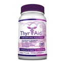 ThyrAid - Thyroid Supplement - jod, Kelp, Ashwagandha - Vegan - 1 flaska (3 månads leverans, 180 kapslar)