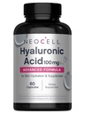 NeoCell Hyaluronic Acid Capsules, Essential Lubricant, stöder Tissue Hydration, Gluten Free, 60 Count, 1 Bottle