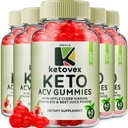 (5 Pack) Ketovex Keto BHB Gummies Advanced Formel, Ketovex BHB Weight Management ACV Gummies Reviews, Ketovex ACV Keto Vex BHB Gummy Gomitas Ketosis, Ketovex Gummies, B12 (300 Gummies)