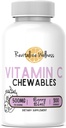Vitamin C Chewables | 500 mg Vitamin C som askorbinsyra per portion | Berry Blast smak | 60 portioner