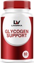 1 Pack - Glycogen Support, Glycogen Control Advanced Formel, Glycogen Capsules, Glycogen Fix med kraftfulla ingredienser, 30 kapslar per flaska i 30 dagar