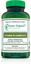 Green Organic Supplements Vitamin A, Retinyl Palmitate, 90 VCaps, 15000IU, Hand Made, Non-GMO och Gluten Free (Pack of 1)