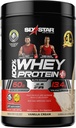 Whey Protein Powder + Immune Support | Six Star Whey Protein Plus | Whey Protein Isolate & Peptides + Muscle Builder | Lean Protein Powder för Muscle Gain & Recovery | Vanilla, 2 lbs