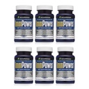 American BioSciences ImmPower AHCC Supplement 6-Pack, förbättrad immunstöd, Natural Killer Cell Activity och Cytokine Production, 30 vegetariska kapslar, 500 milligram per kapsel