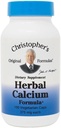 Christophers ursprungliga formler Herbal Calcium, Natural Bone Support, 100 Caps, Pack av 1