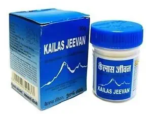 Förpackning av 3 Kailas Jeevan Jar 30 Gram Pack - Herbal Ayurvedic Multipurpose Anti-septisk Cream