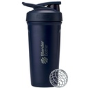 BlenderBottle Sport isolerade rostfritt stål Shaker Bottle med Wire Whisk, 24-Ounce, Navy - Protein Shakes & Hydration för idrottare & Fitness Entusiaster, Easy Mixing, håller Drinks Cold, Lockable Lid