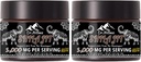 Rena Shilajit Resin, Autentisk Gyllene Grad A,1000mg Maximal Potency Organic Natural Shilajit Resin med Fulvic Acid för energi, Immun Support, 50 Grams,2 Pack
