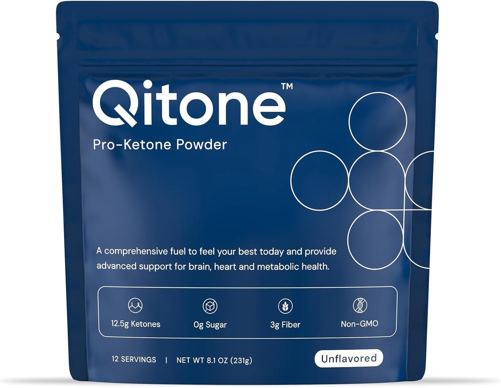 Ketone Powder - 5X effektivare än MCT Oil - Ren energi & Keto Support - Inga Jitters, Ingen krasch - smaklös - Kaffekrämerbyte, hjärna och metabolism Boost