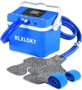 Cold Therapy Unit för smärtlindring, Cold Therapy System med Universal Ice Pack för Knee, Ankle, Shoulder, Back, Ice Therapy Machine med digital timer och justerbar flödeshastighet