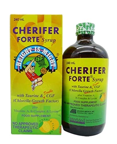 CHERIFER Forte Syrup med Taurine & Double Chlorella Growth Factor 240ml
