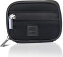 Made Easy Kit Pill Case - Weekly Medicine Organizer med Avtagbar Seven-Day Vitamin & Supplement Box - Premium Neoprene för Travel Purse Accessory (Black)