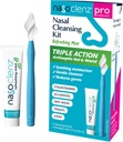 Pro: Nasal Cleansing Kit - Gentle Wand & Nasal Antiseptic Gel, Nose Cleaner och Nasal Moisturizer för Dry Nose & Sinus Relief (Mint 1 Count, upp till 120 användningsområden)