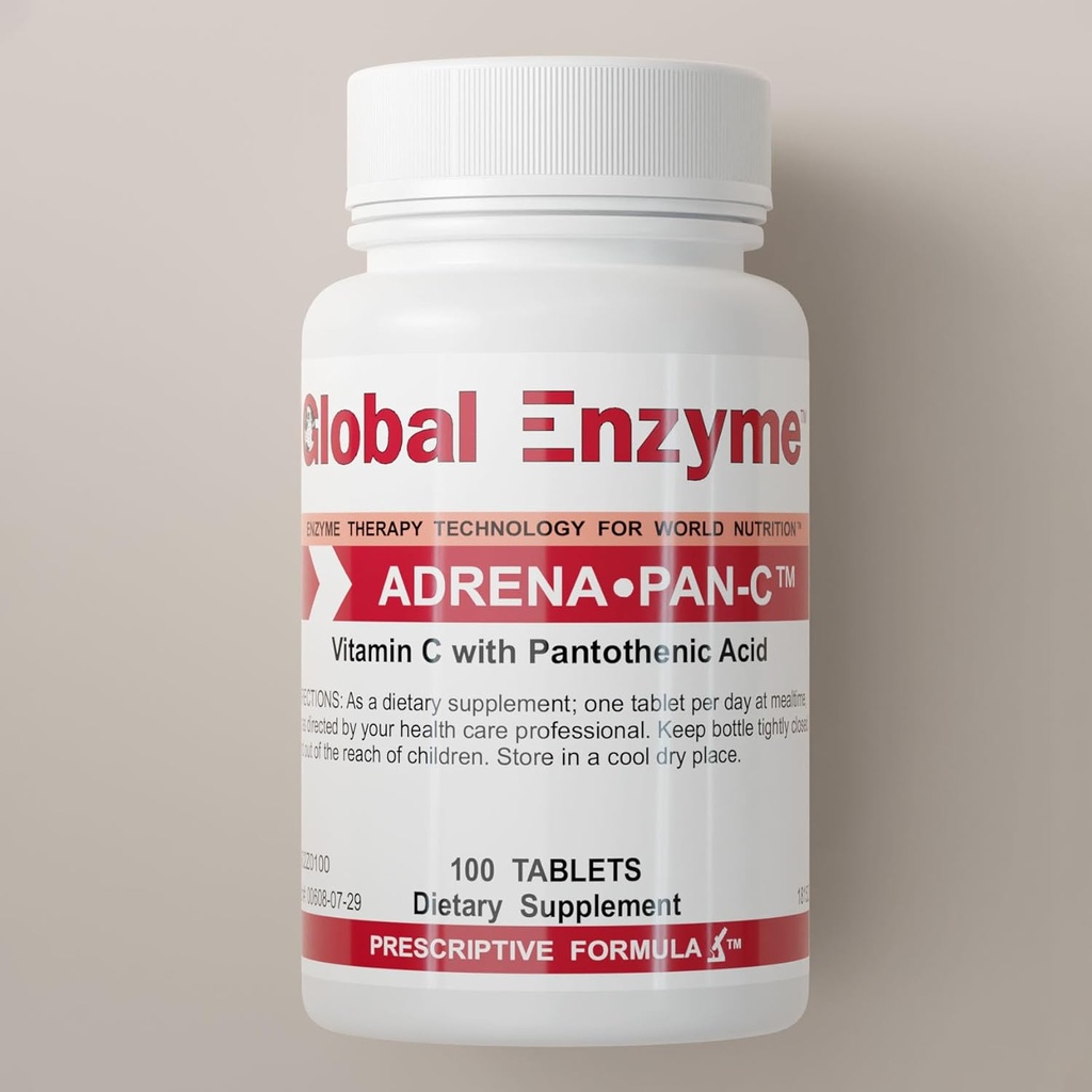 Adrena Pan C-Supplement för Stress Management-Cellular Level Support-Formulerad med Nucleic Acid och Peptides