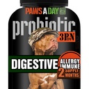 Army Soldier Owned Dog Probiotics for Yeast, Itchy Skin & Itchy Ears, Dog Allergy Relief, Digestive Health, Occasional Diarrhea & Immune Support, 3 miljarder CFU, 60 Yummy Chewables