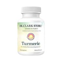 Dr Clark Store gurkmeja Curcumin 500mg - 100 kapslar, immunstöd, naturligt växtbaserade tillskott, icke-GMO, Vegan, antioxidant Boost