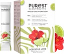 Känd Brainer Purest Electrolyte Hibiscus Lime Powder Packets - Whole Food Hydration - Organic Freeze-Dried Fruits och Solar Sea Salts för Ultimate Electrolyte Balance