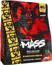 Mutant Mass Weight Gainer Protein Powder - High Calorie Protein för Lean Mass, Muscle Build, & Bulking - 5 Pound - Chocolate Fudge Brownie