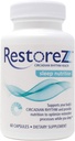 RestoreZ Sleep Nutrition (60 kapslar) Natural Sleep Aid Supplement - Återställ Restful Sleep och Circadian Balance - Non-Habit Forming Sleep Vitamins