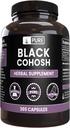Rena originalingredienser svart cohosh (365 kapslar) Inga magnesium eller risfiller, alltid rena, labb verifierade