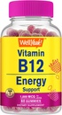 WellYeah Vitamin B12 1000mcg Gummies - för energi, humör, metabolism och immunsystemstöd - Vegan Friendly och Gluten-Free, GMO Free och Doctor Rekommenderad - 60 Gummies