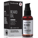 Beardbrand Beard Oil för Män med Jojoba & Vitamin E - Mjuknar Stubble, Villkor Hud & Främjar Skägg Tillväxt | Sandalwood & Cedar Oil Scent | 2 fl oz