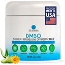 Dr Robaina DMSO Cream - 99,9% Pure Pharmaceutical Grade | Skin Relief Formel med Zechstein Magnesium, Arnica, Aloe Vera, Vitamin E | Muscle & Joint Comfort | 4 uns | Made in USA