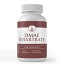 Rena ursprungliga ingredienser DMAE Bitartrate (100 kapslar) Alltid rena, inga tillsatser eller fillers, Lab Verified
