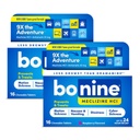Bonine Non-Drowsy Motion Sickness Relief - 32 Tabletter med Meclizine HCL 25mg - Non Drowsy Medicine för Nausea eller Motion Sickness - Cruise Essentials - Raspberry Flavor
