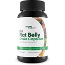 Pro Flat Belly Shake Capsules - Gut Cleanse för att hjälpa till att minska uppblåsthet - Body Cleanse & Digestive Cleanse - Stöd övergripande hälsa med rengöring - Hjälp Clear Waste & Toxins med rena tillskott