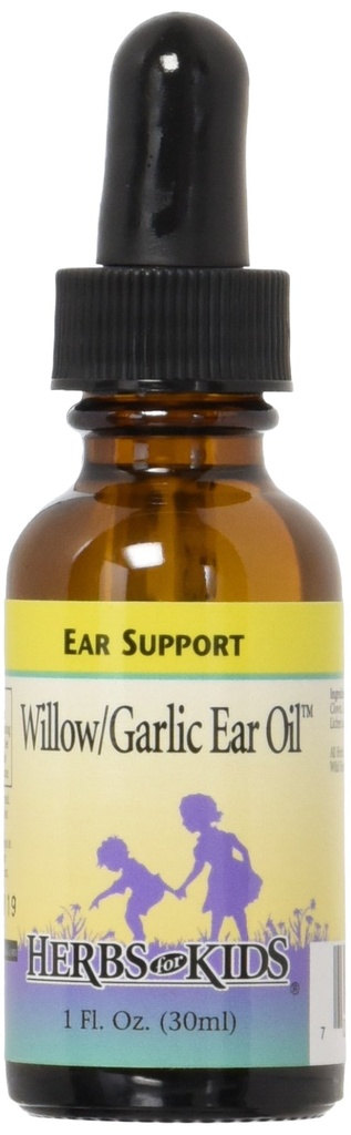Willow/Garlic Oil Herbs för barn 1 oz Liquid