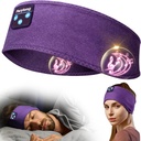 Perytong Sleep Headphones Bluetooth Headband - Yoga, Unisex, med Immersive Stereo Sound, 10 Hours Battery, Comfy Headband Material