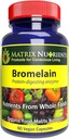 BROMELAIN - Högt potent, 100% organisk, protein-Digesting Enzym! Förbättra Digestion - Vegan kapslar (60ct)