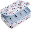 Vera Bradley Kvinnors Signature Cotton Travel Pill Organizer