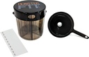 Monster Fit Supplement Medication Pill Dispenser med fyllning av bränsle och etiketter, extra stora piller Container Handles nästan alla tillägg (Monster med bränsle)