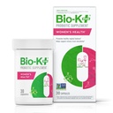 Bio K + Kvinnors hälsa - Probiotiska tillskott för kvinnor stöder vaginal & urinvägshälsa med 2 miljarder CFU 2 stammar, vaginal probiotika för kvinnor - 30 kapslar