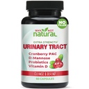 Varför inte naturliga 5-i-1 UTI piller med D Mannose, Cranberry PAC Extract, Probiotika och vitamin D - Urinary Health Formel för kvinnor och män