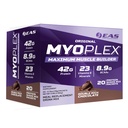 Experimentella och tillämpade vetenskaper EAS Original Myoplex Maximum Muscle Builder | Meal Replacement Protein Drink Mix | Kvalitet Protein Blend | 42g Protein | 20 individuella paket (Double Rich Chocolate)